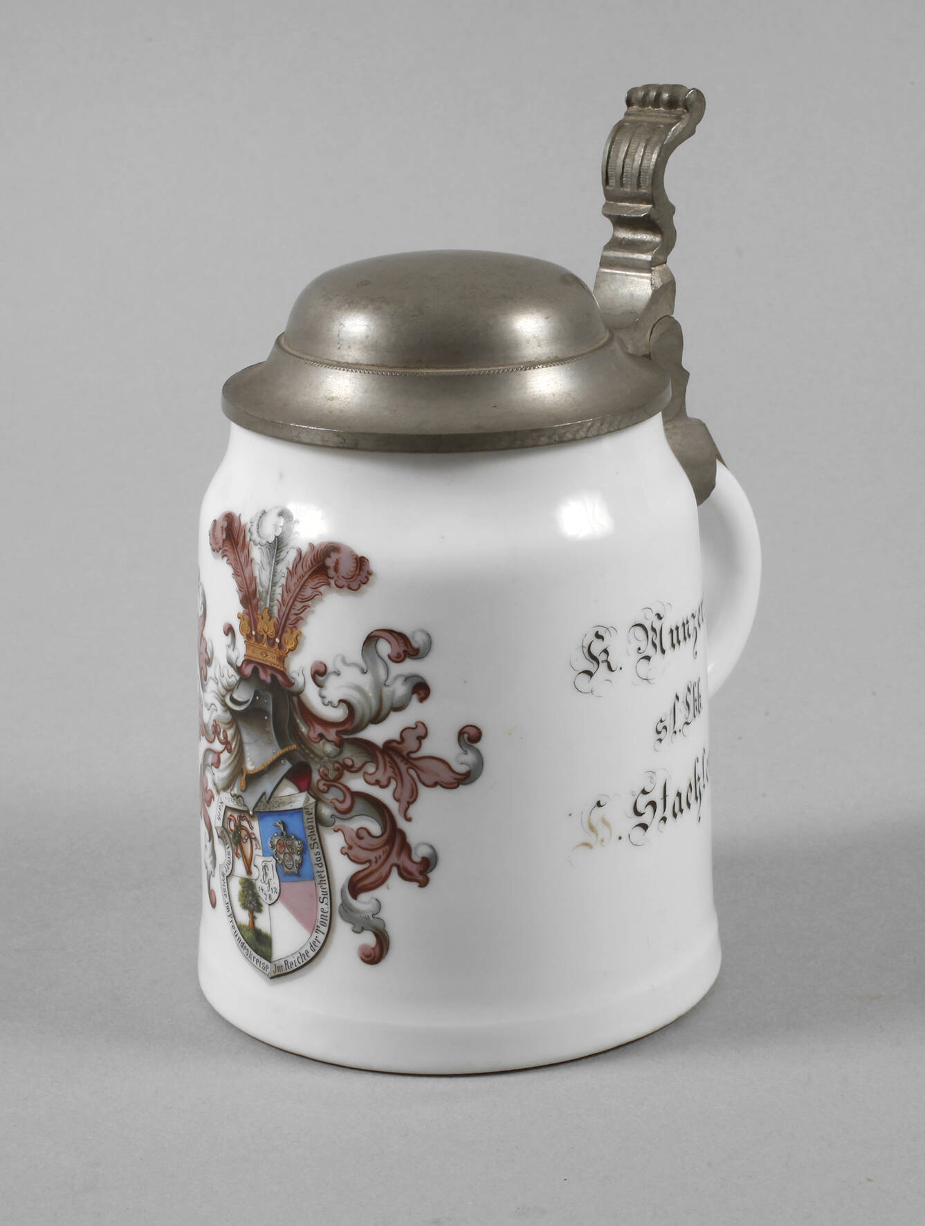 Porzellan-Bierkrug AMV Fridericiana Erlangen