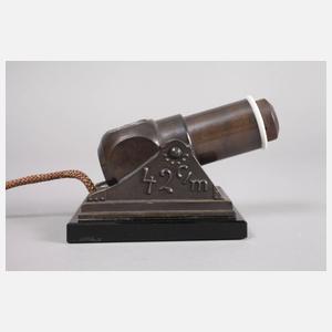 Zigarrenanzünder in Geschützform