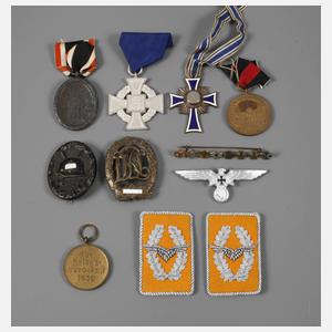 Konvolut Abzeichen 2. Weltkrieg