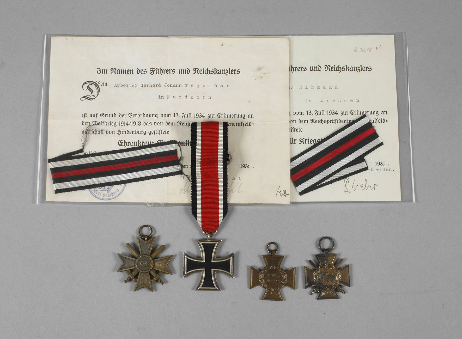 Konvolut Auszeichnungen 2. Weltkrieg