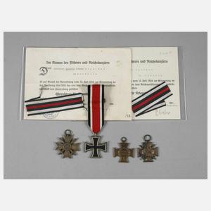 Konvolut Auszeichnungen 2. Weltkrieg