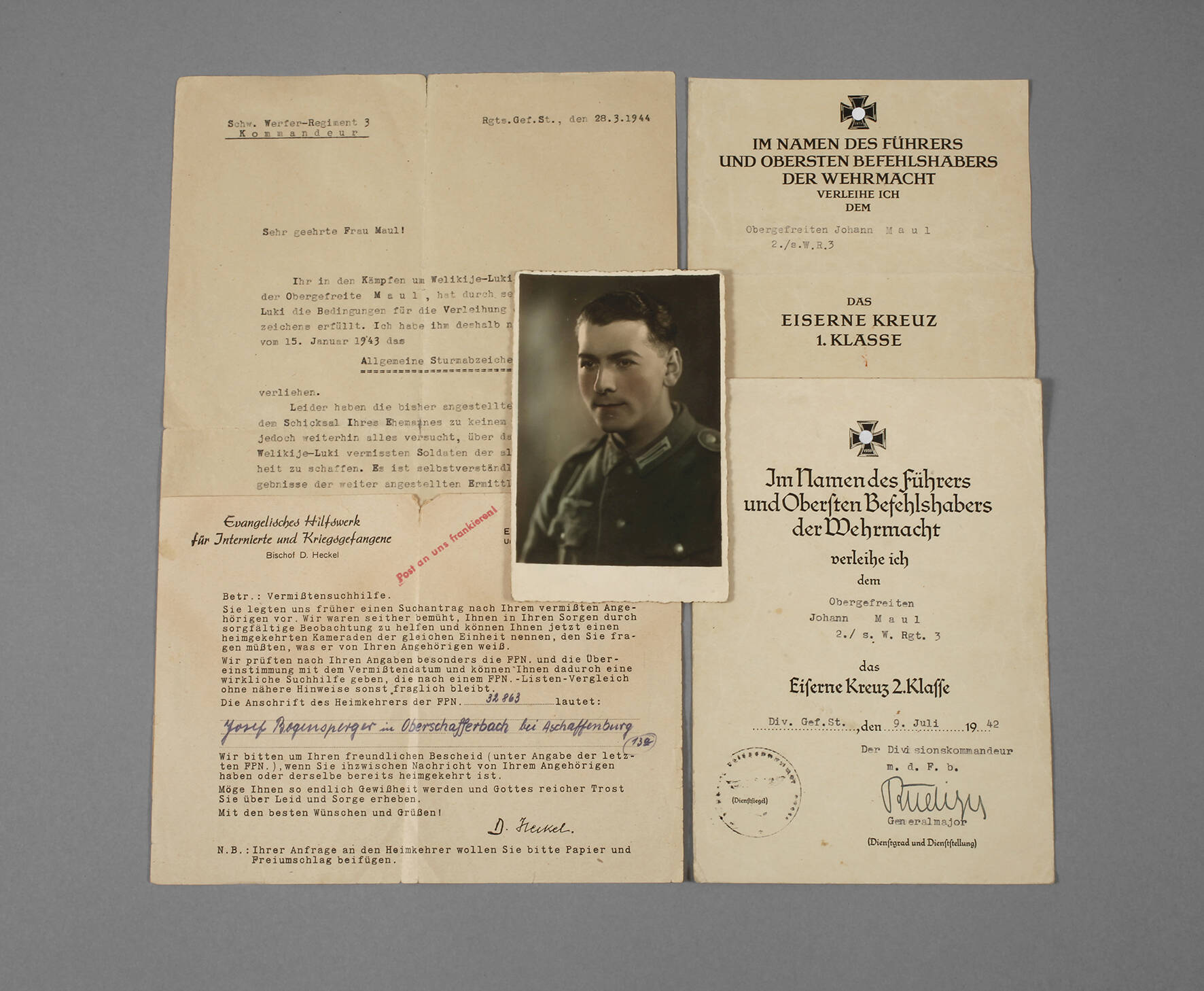 Urkundennachlass eines Vermissten