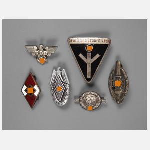 Konvolut Mitgliedsabzeichen