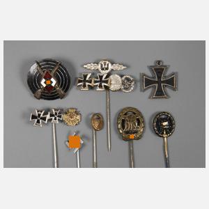 Konvolut Kleinabzeichen