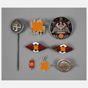 Konvolut Mitgliedsabzeichen