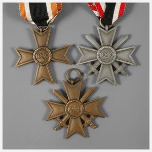 Konvolut Kriegsverdienstkreuz