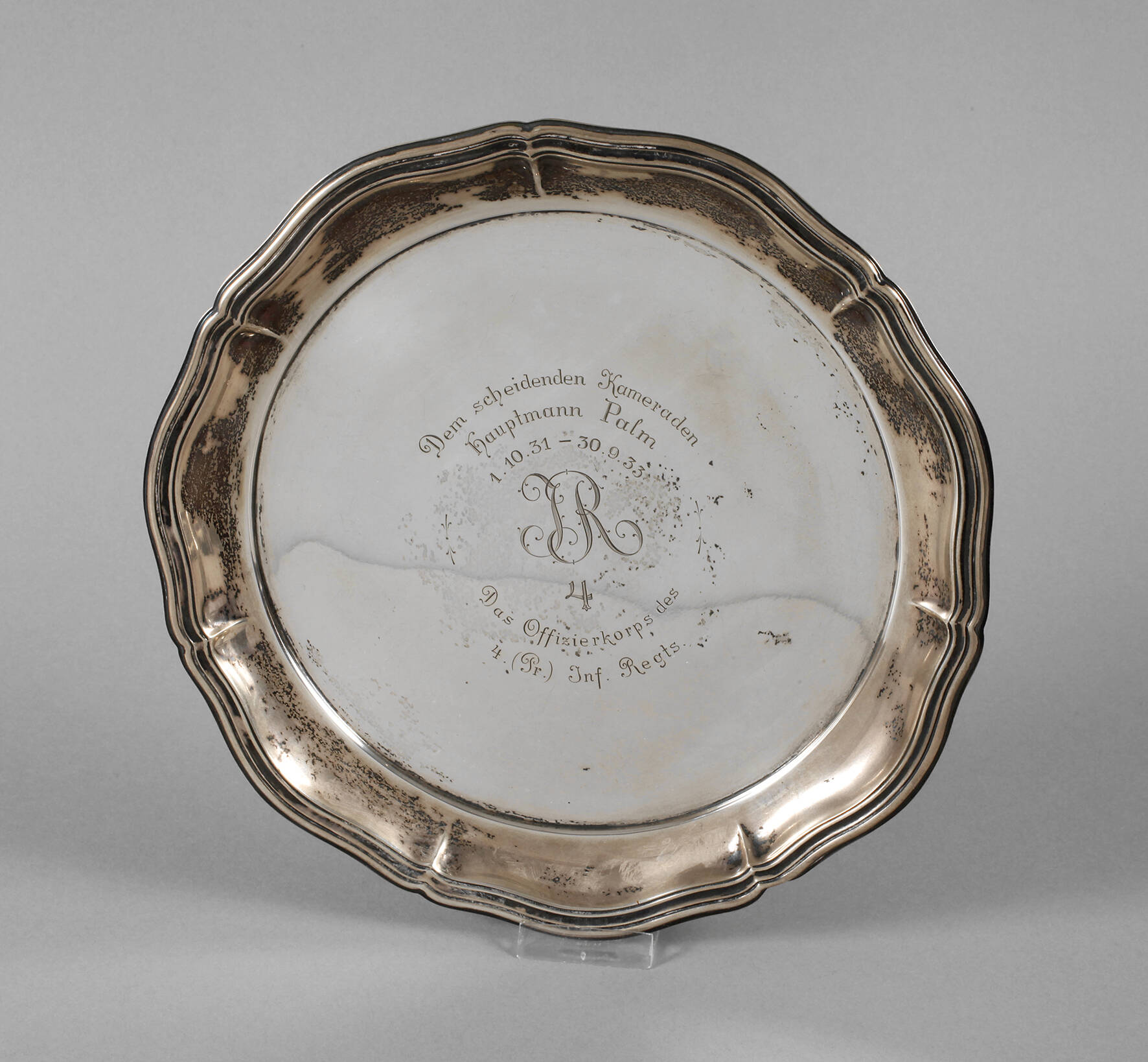 Regimentsteller Silber