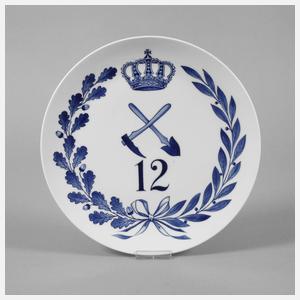 Meissen Regimentsteller Sachsen