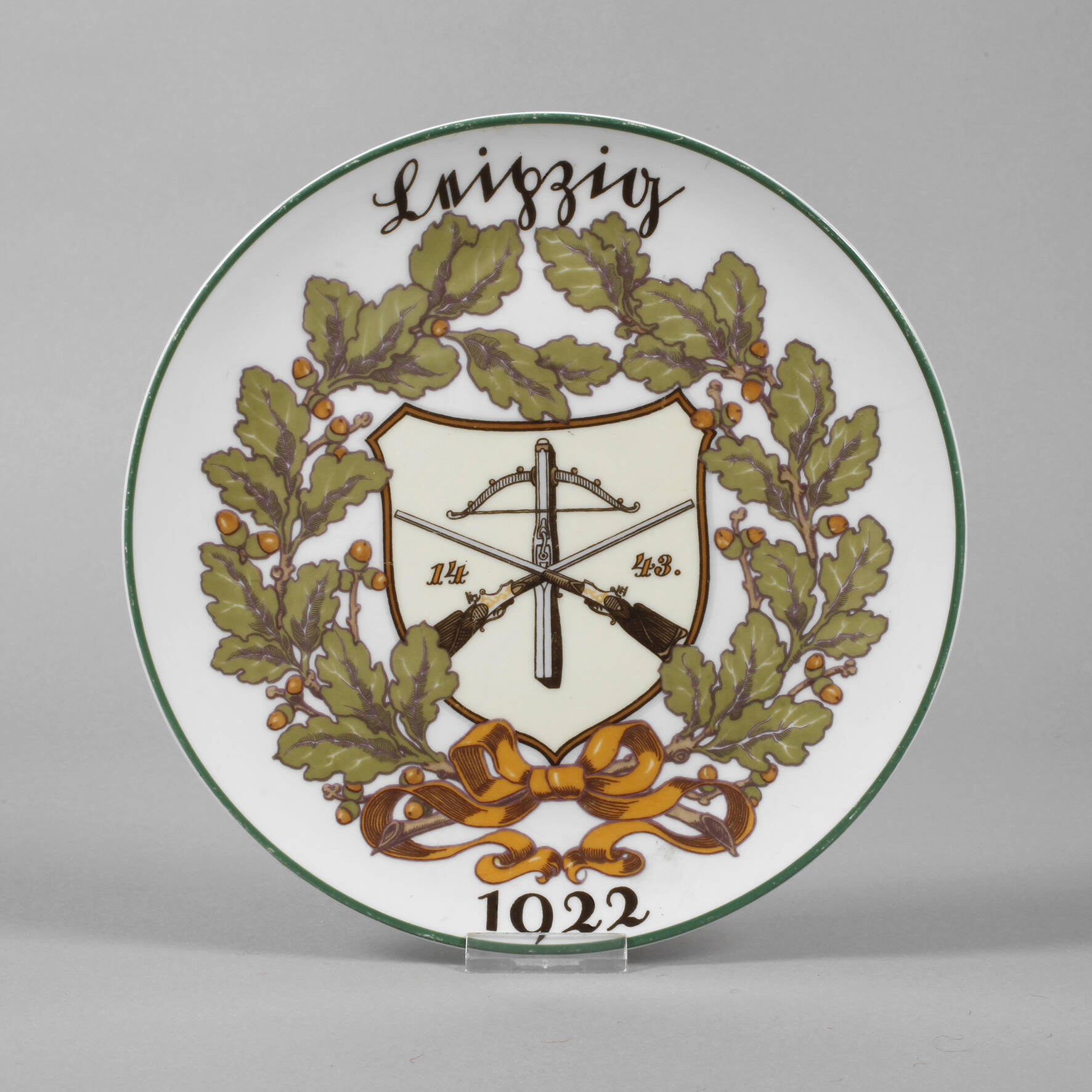 Teller Leipziger Schützengesellschaft