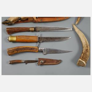 Konvolut Nicker und Grabenmesser