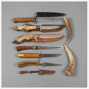 Konvolut Nicker und Grabenmesser