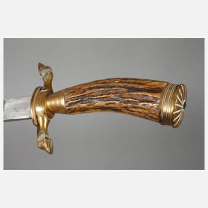 Hirschfänger um 1900