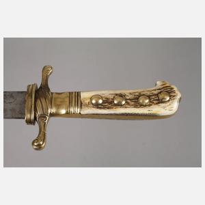 Hirschfänger um 1750