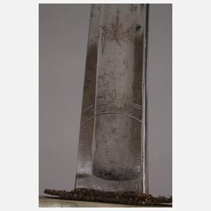 Säbel "E. L. Voigt in Dresden"