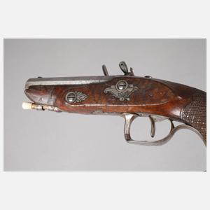 Kleine Steinschlosspistole