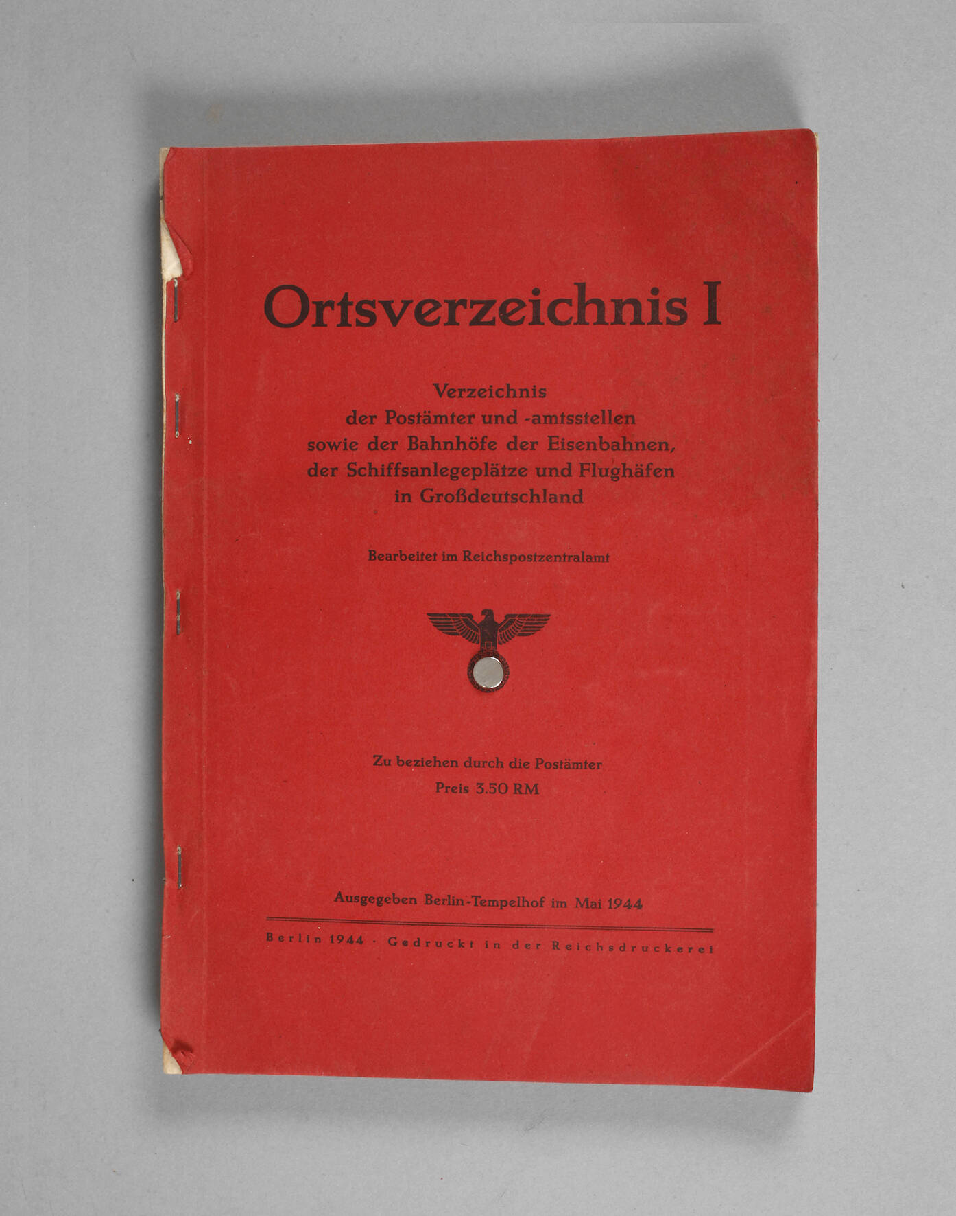 Ortsverzeichnis I