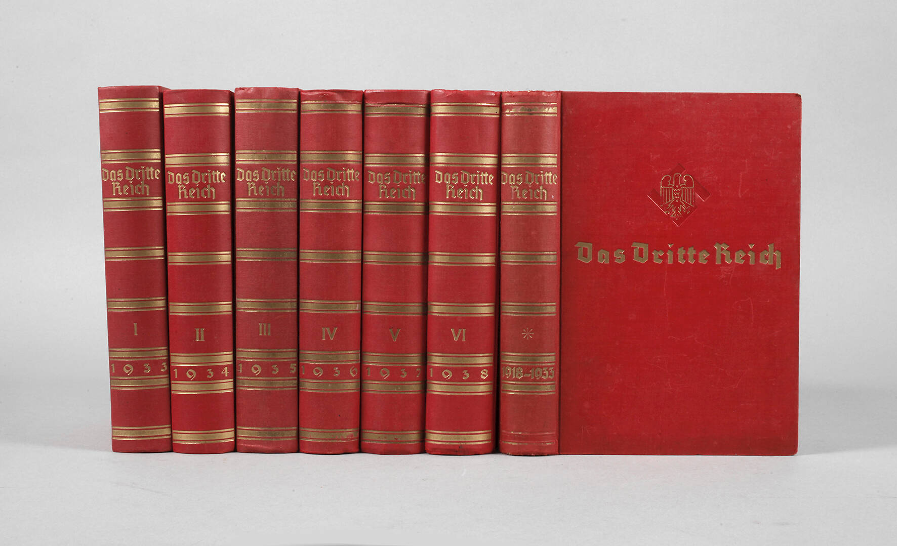 7 Propaganda-Bände von Gerd Rühle