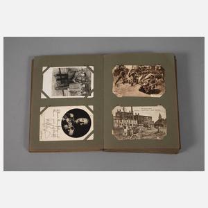 Ansichtskartenalbum beider Weltkriege