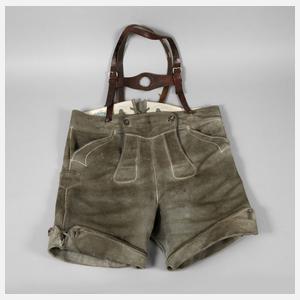 Kurze Lederhose
