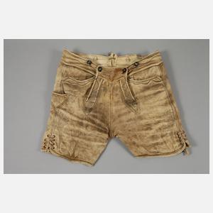 Kurze Lederhose