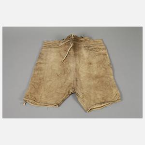 Kurze Lederhose