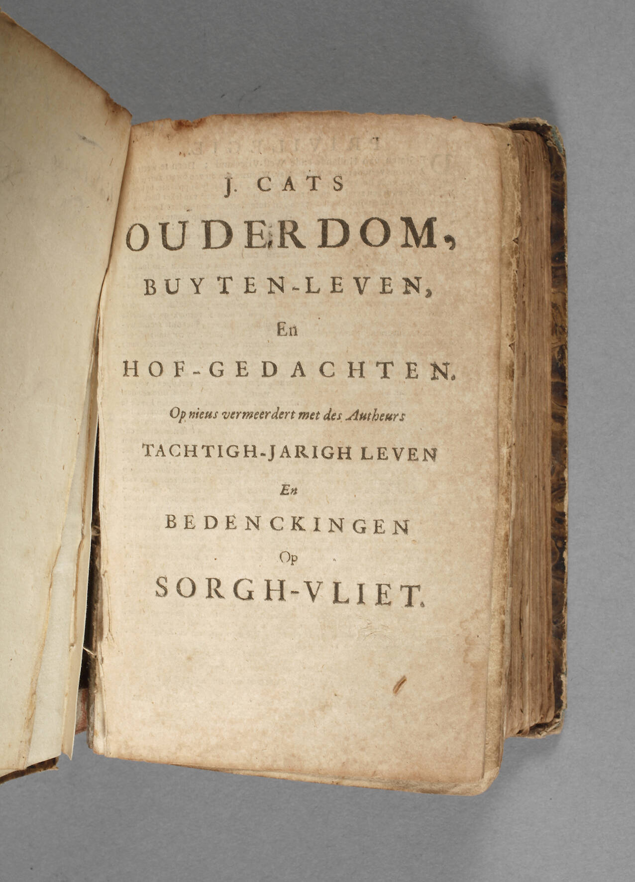 Jacob Cats (1577–1660) Ouderdom