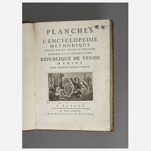 Planches de l'Encyclopédie Methodique – Marine T. I,2