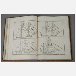 Planches de l'Encyclopédie Methodique – Marine T. I,3
