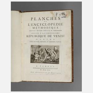 Planches de l'Encyclopédie Methodique – Marine T. I,3