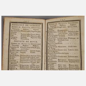 Zwei Kalender 1779 und 1788