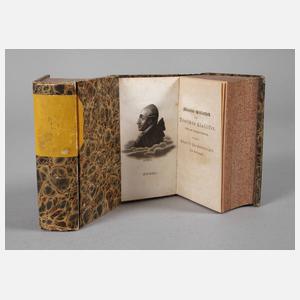 Zwei Bände Miniatur-Bibliothek