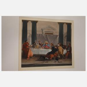 The Graet Masters in the Louvre Gallery