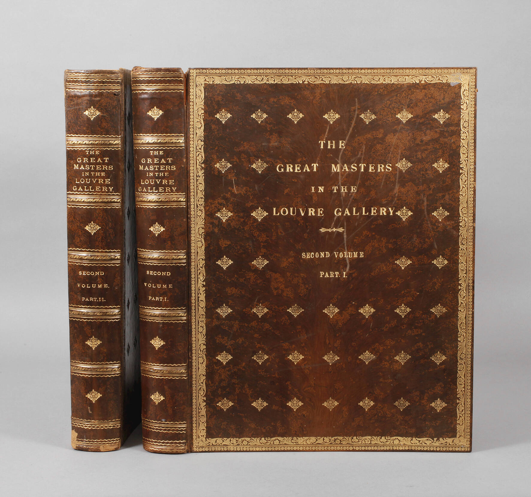 The Graet Masters in the Louvre Gallery