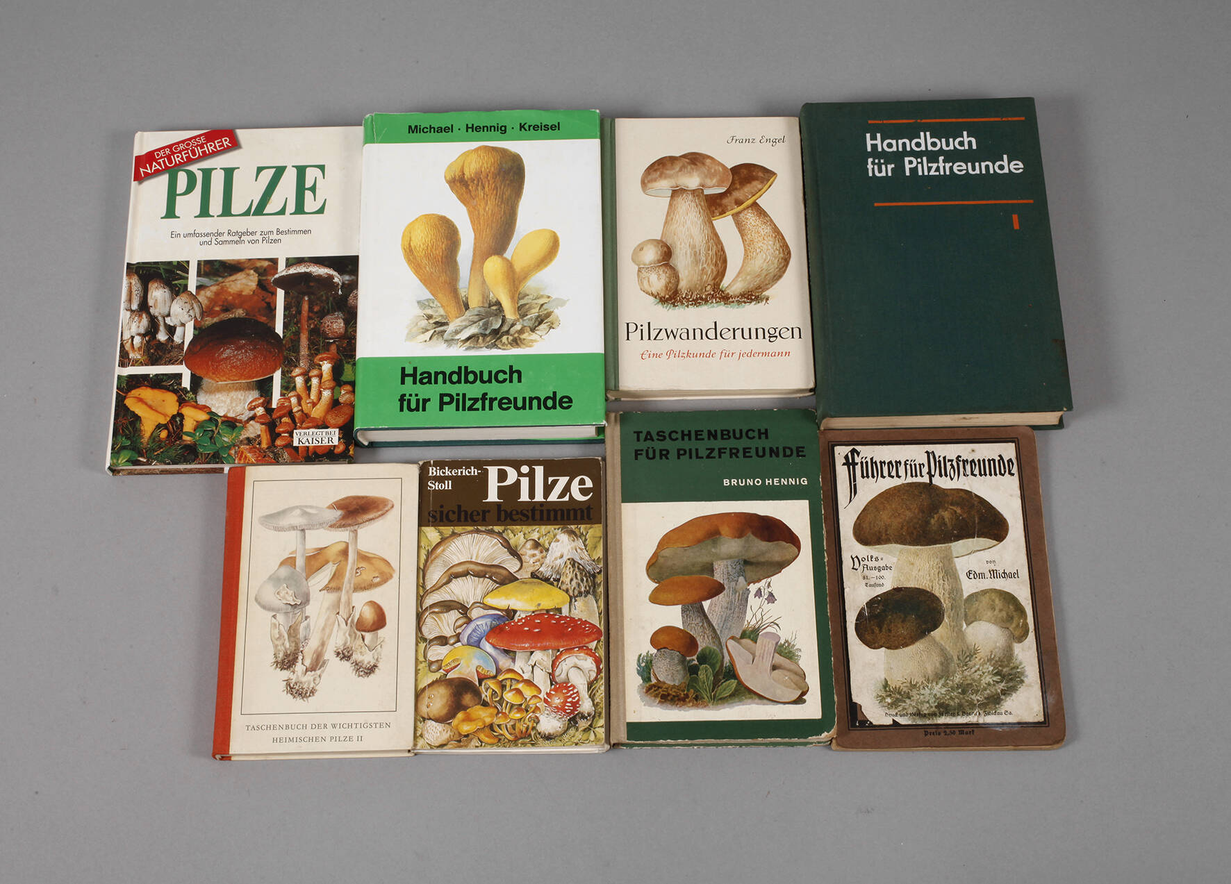 Konvolut Bestimmungsbücher Pilze