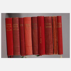 Konvolut Reiseführer Baedeker/Meyers