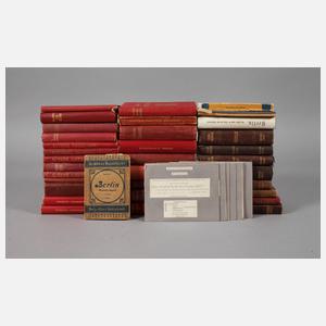 Konvolut Reiseführer Baedeker/Meyers