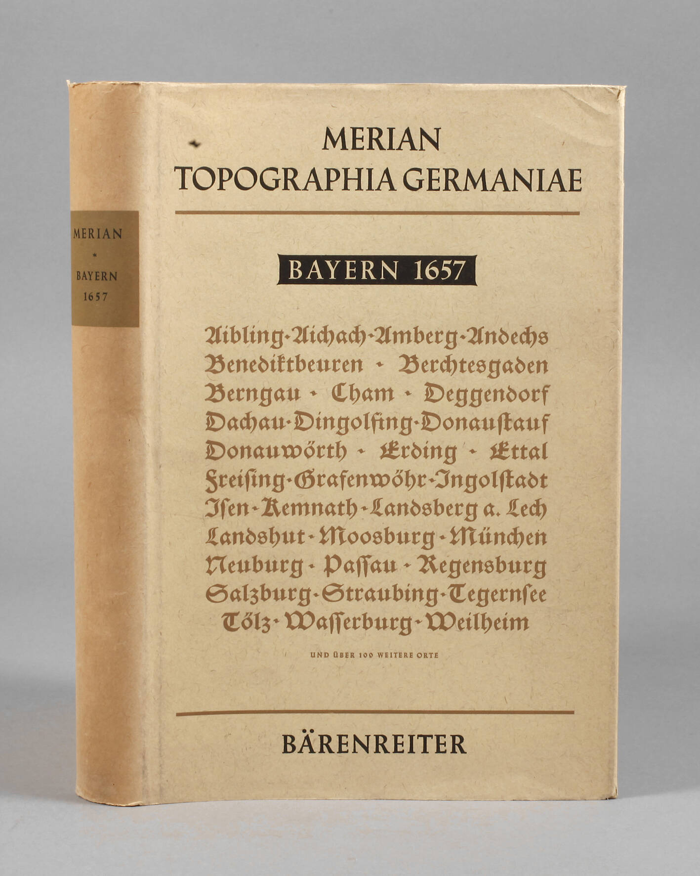 Merian Topographia Bavariae