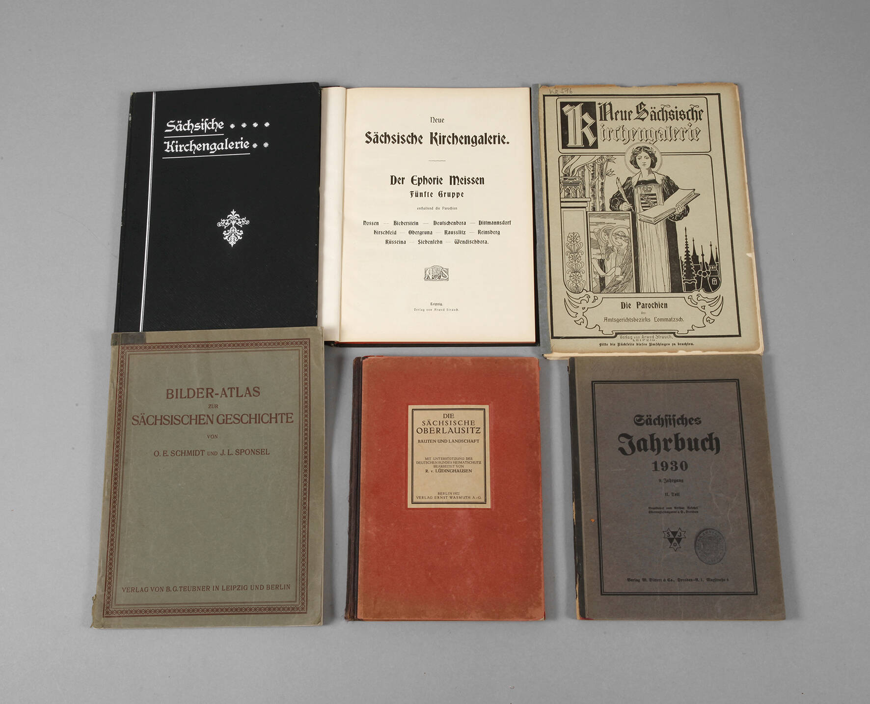 Konvolut Geschichte Sachsen