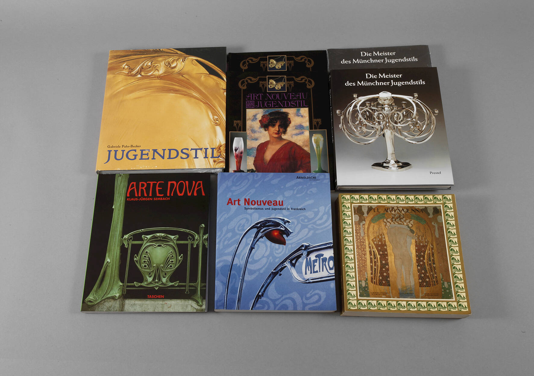 Konvolut Fachliteratur Jugendstil