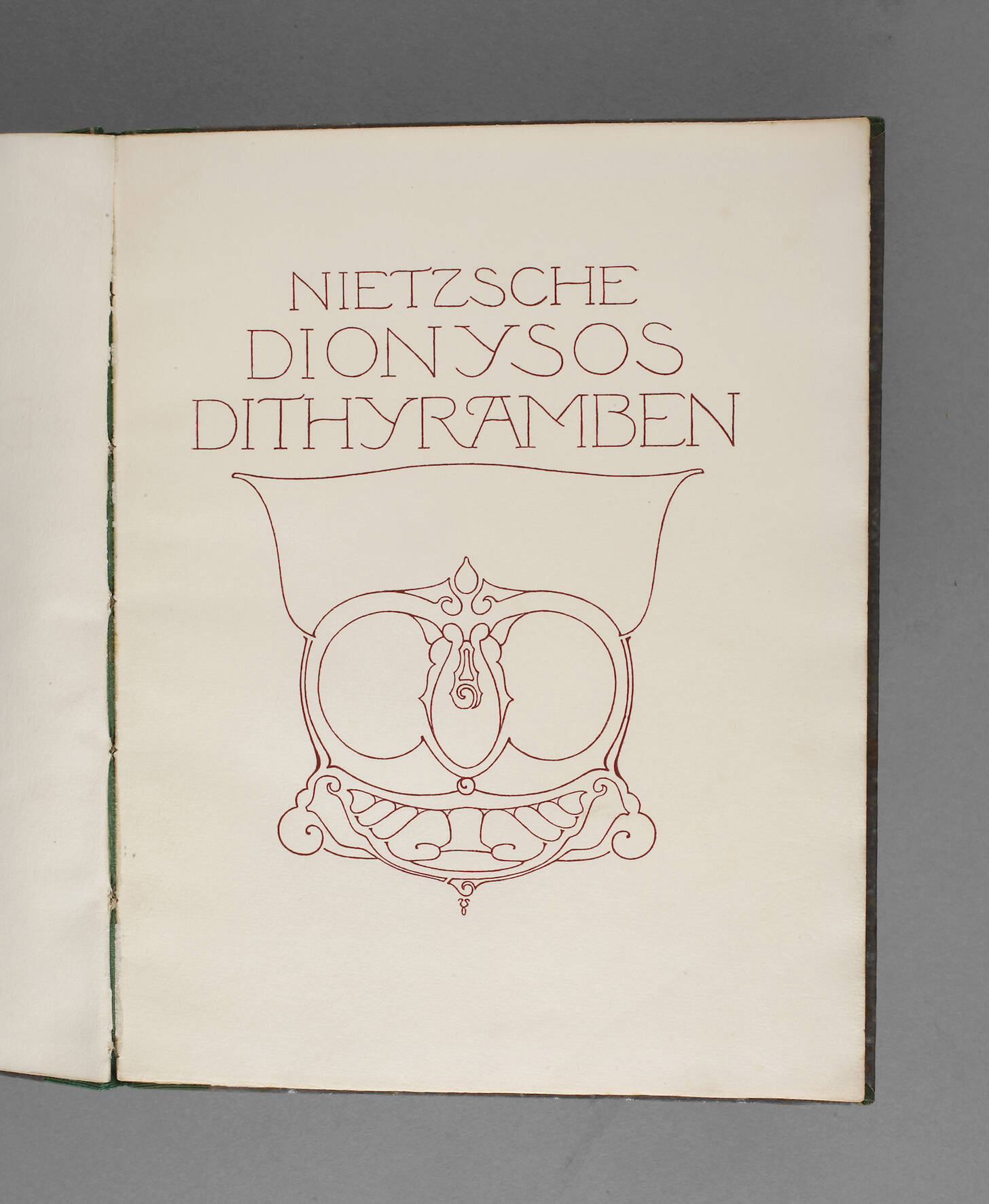 Nietzsche, Dionysos Dithyramben