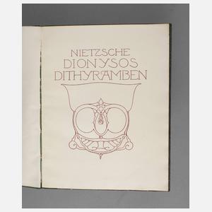 Nietzsche, Dionysos Dithyramben