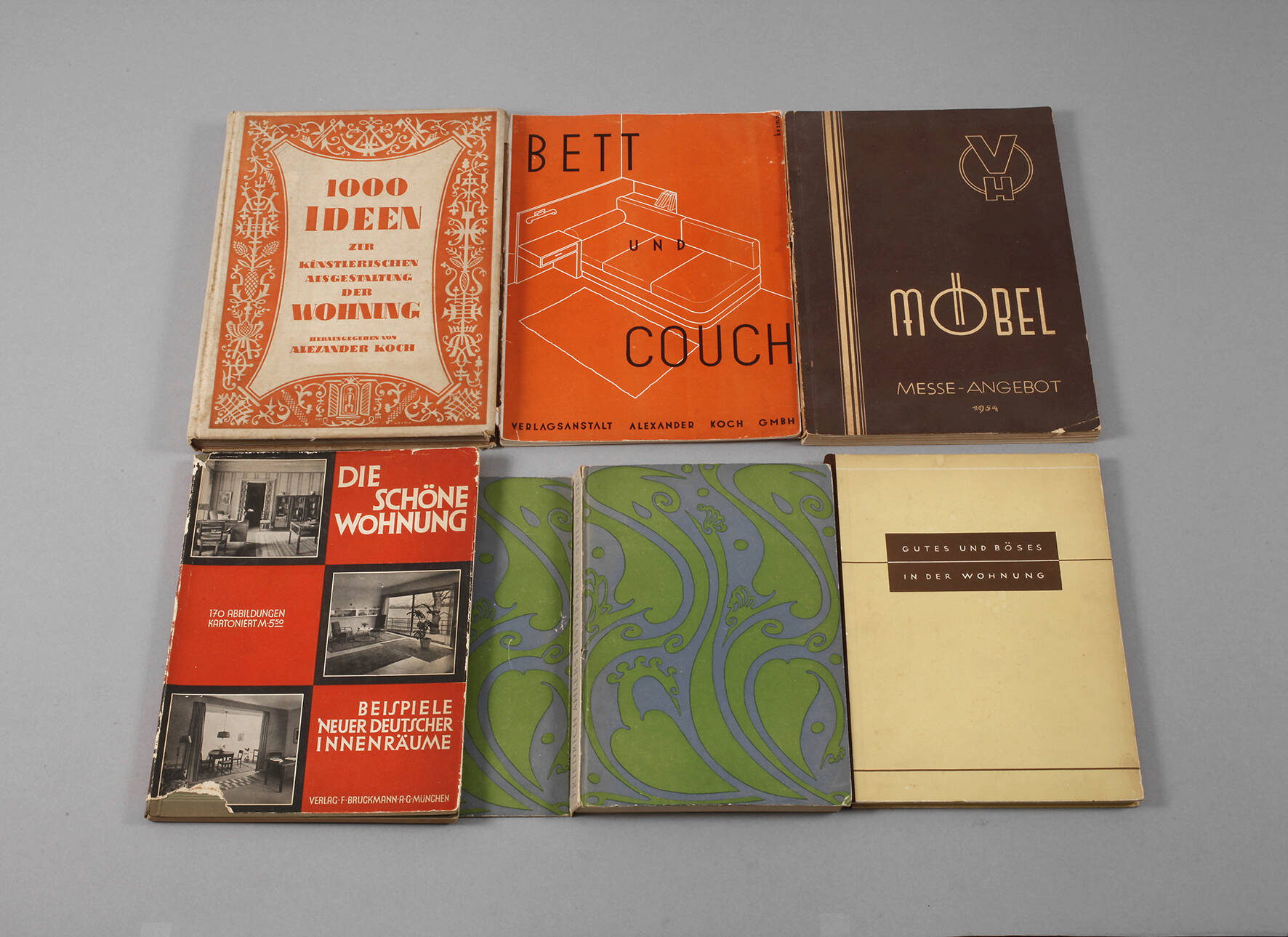 Konvolut Innendekoration und Möbel