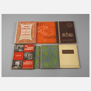 Konvolut Innendekoration und Möbel