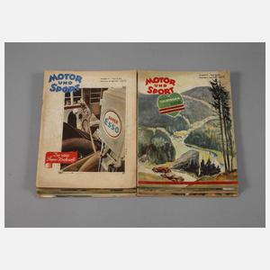 Illustrierte Wochenschrift "Motor und Sport"