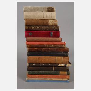 Konvolut antiquarischer Bücher
