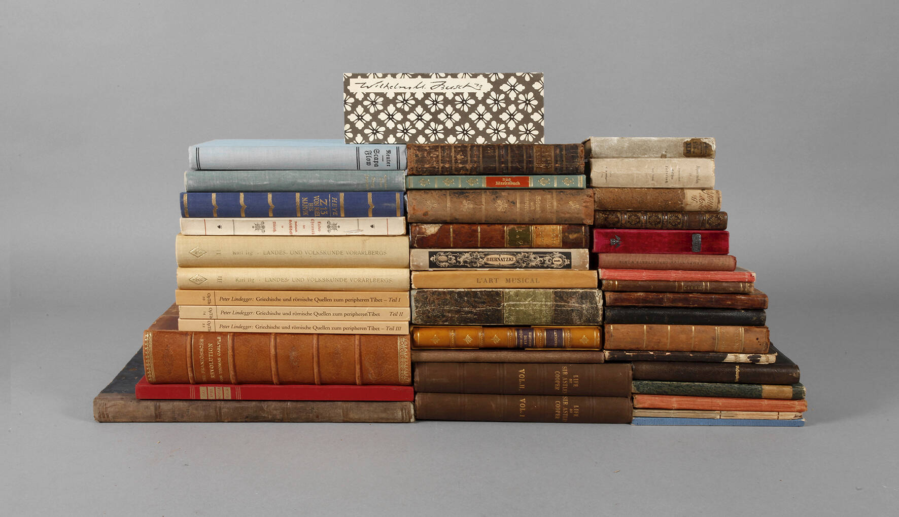 Konvolut antiquarischer Bücher