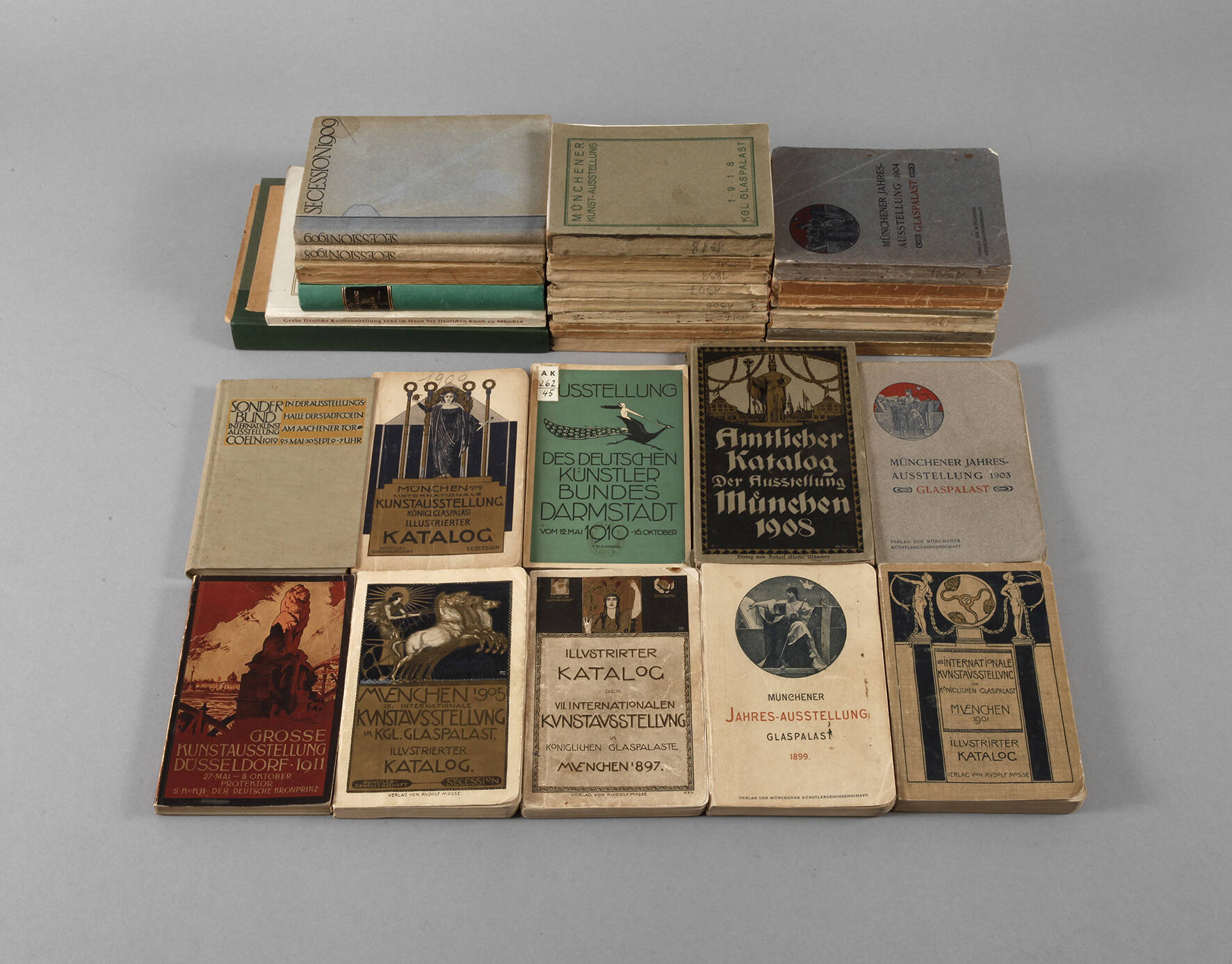 Konvolut Kataloge Kunstausstellungen
