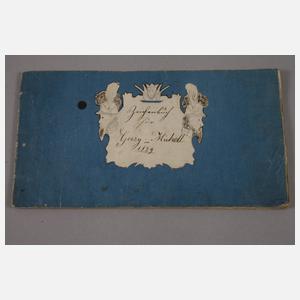 Drei Abschriften- und Zeichenbücher