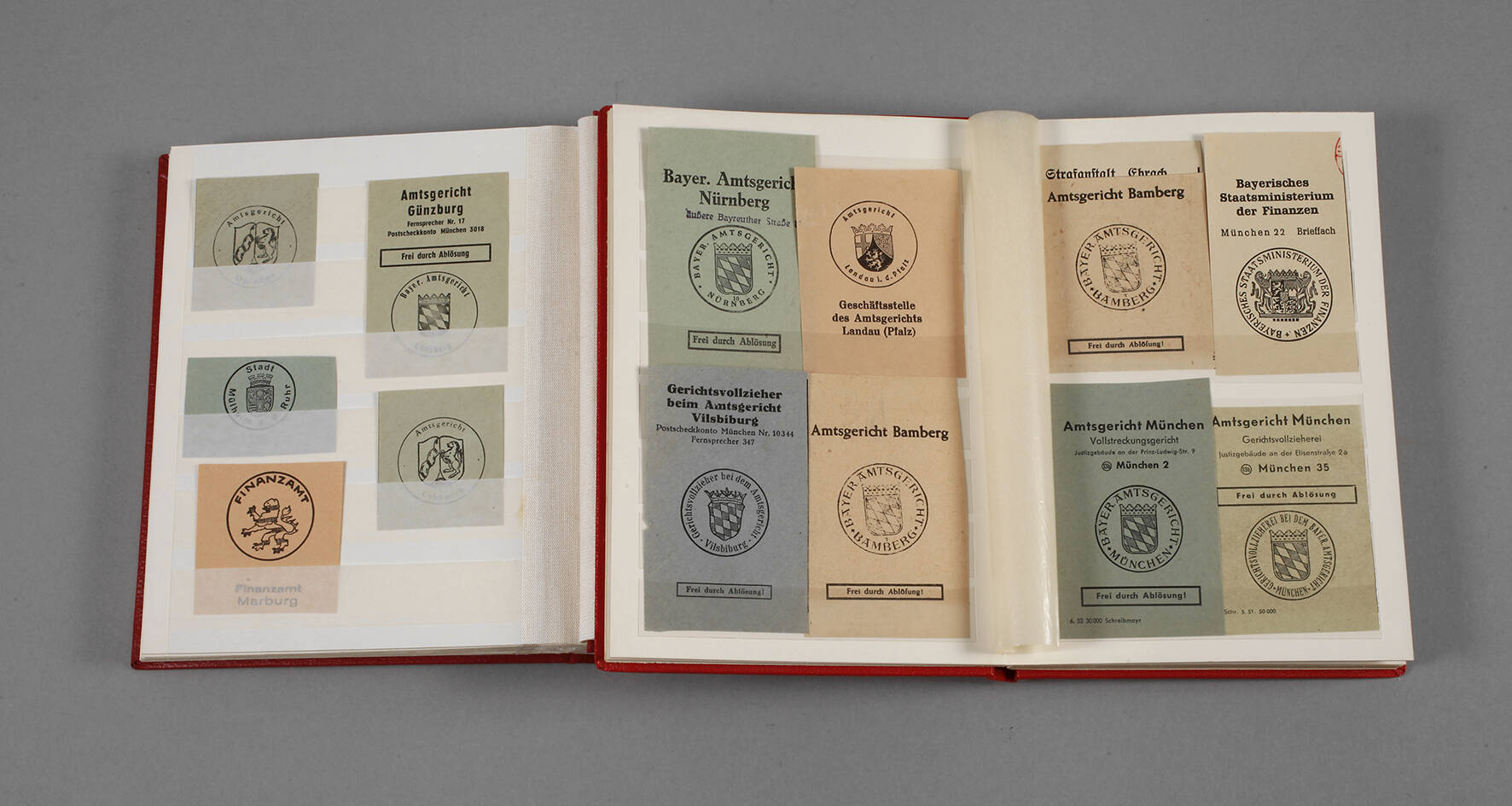 Sammlung Behördenstempel