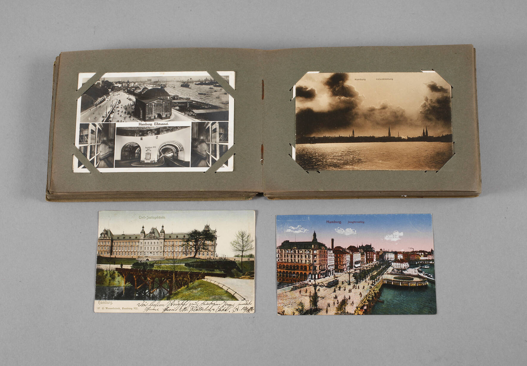 Ansichtskartenalbum Hamburg